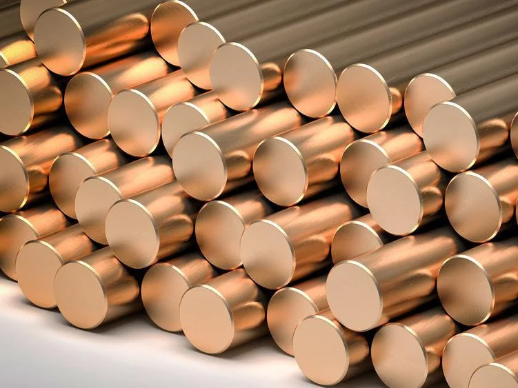 Бериллиевый пруток 45 мм БрБ2 ГОСТ 15835-2013