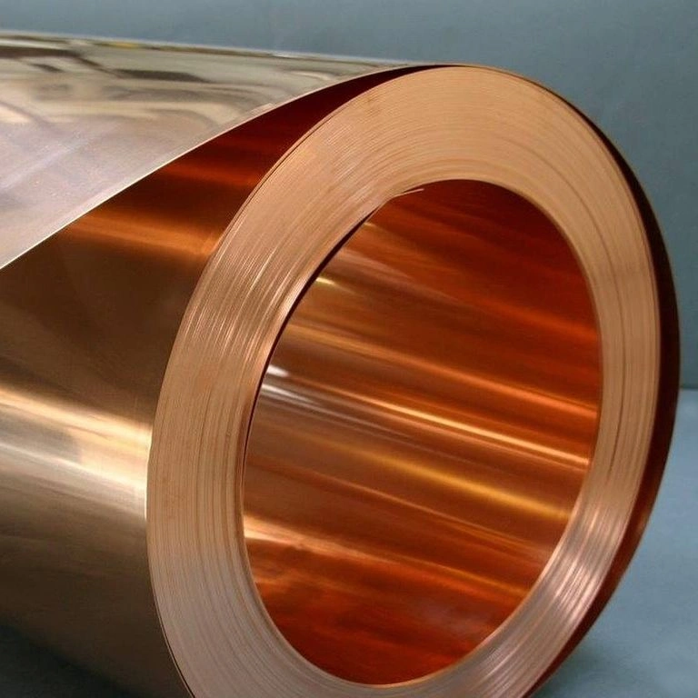 Бронзовая фольга 0.1 мм БрАЖ9 ГОСТ 1789-2013