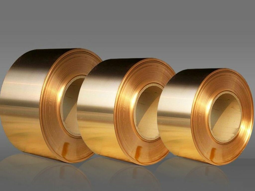 Бронзовая лента 0,02 мм БрКМц ГОСТ 1789-2013