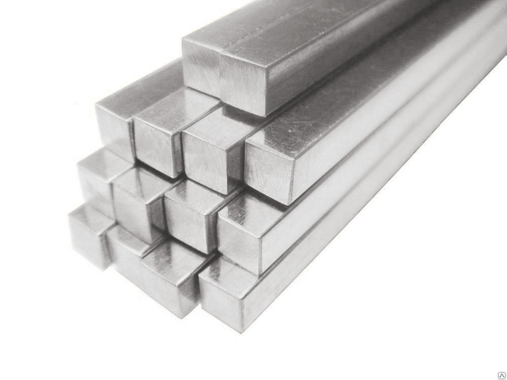 Дюралевые квадраты 50 мм 50 мм Д1 ГОСТ 21488-97