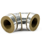 Кашированный отвод 122 мм 90 мм 100 кг/м3