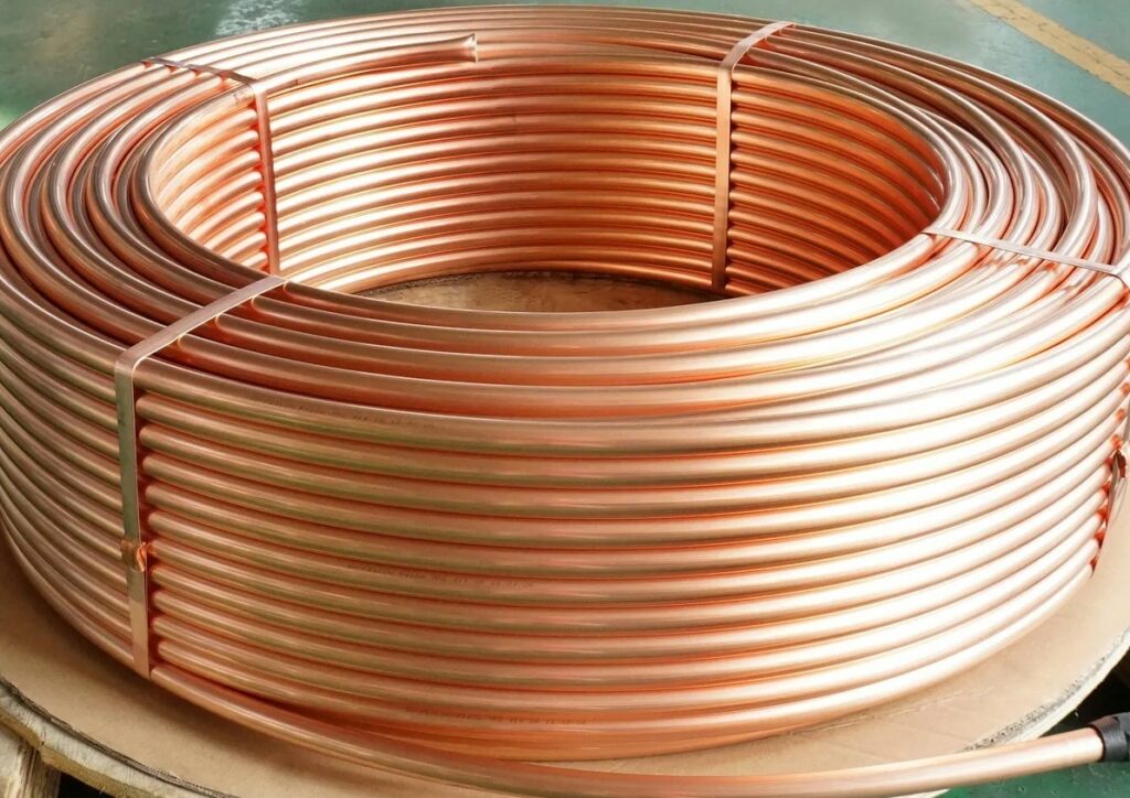 Медная труба для кондиционеров 22.23 1.14 мм