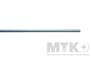 Шпилька резьбовая 8.8 оцинкованная (1м) 60° (24,0)